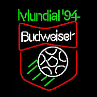 Budweiser Mundial 94 World Cup Beer Sign Neonkyltti