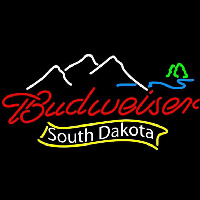 Budweiser South Dakota Beer Sign Neonkyltti