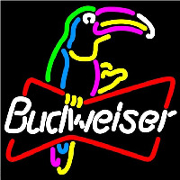 Budweiser Toucan Beer Sign Neonkyltti