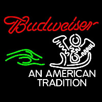 Budweiser Tradition Beer Sign Neonkyltti