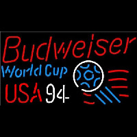 Budweiser World Cup 94 Beer Sign Neonkyltti