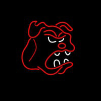 Bull Dog Logo Neonkyltti