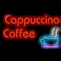 CAPPUCCINO COFFEE Neonkyltti