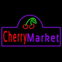 Cherry Market Neonkyltti