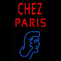 Chez Paris With Girl Neonkyltti