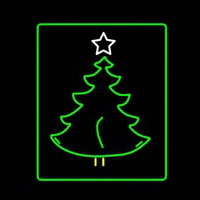 Christmas Tree Logo Neonkyltti