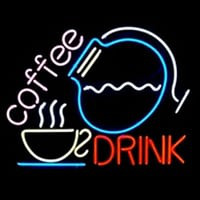 Coffee Drink Logo Neonkyltti