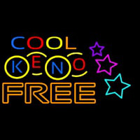 Cool Keno Free 1 Neonkyltti