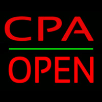 Cpa Block Open Green Line Neonkyltti