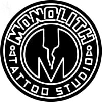 Custom Monolith Tattoo Studio Logo 1 Neonkyltti