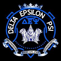 Delta Epsilon Psi Logo Neonkyltti