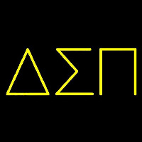 Delta Sigma Pi Neonkyltti