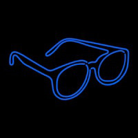 Double Stroke Glasses Logo Neonkyltti