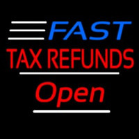 Fast Ta  Refunds Open White Line Neonkyltti