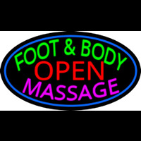 Foot And Body Massage Open Neonkyltti