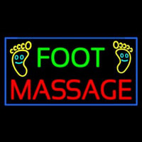 Foot Massage Neonkyltti