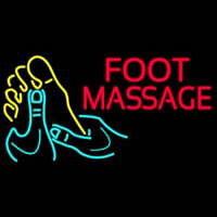 Foot Massage Neonkyltti