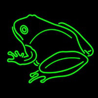 Frog Logo Neonkyltti