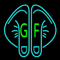 Gf Hand Signneon Sign Neonkyltti