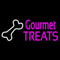 Gourmet Treats With Logo Neonkyltti