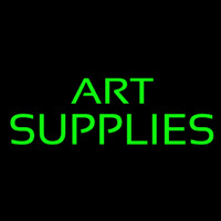 Green Art Supplies 1 Neonkyltti