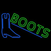 Green Boots With Logo Neonkyltti