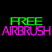 Green Free Pink Airbrush Neonkyltti