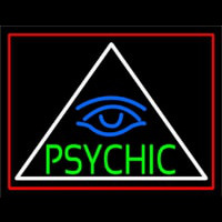 Green Psychic With Blue Eye Neonkyltti