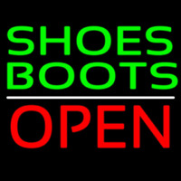 Green Shoes Boots Open Neonkyltti