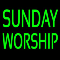 Green Sunday Worship Neonkyltti