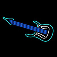 Guitar Logo Neonkyltti