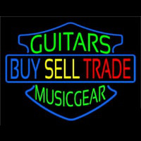 Guitars Buy Sell Trade Neonkyltti