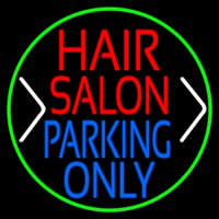 Hair Salon Parking Only Neonkyltti