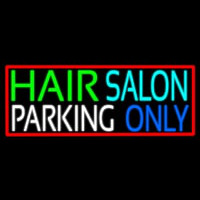 Hair Salon Parking Only Neonkyltti