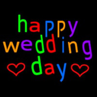 Happy Wedding Day Neonkyltti