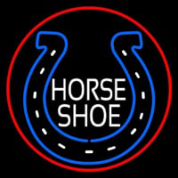 Horse Shoe Logo Neonkyltti