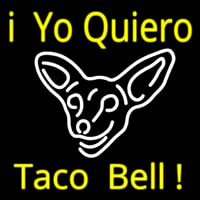 I Yo Quiero Taco Bell Neonkyltti