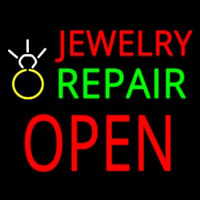 Jewelry Repair Open Logo Neonkyltti