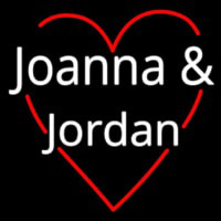 Joanna And Jordan Neonkyltti