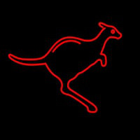 Kangaroo Logo Neonkyltti