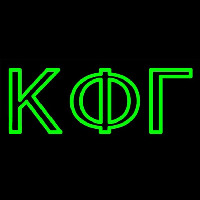 Kappa Phi Gamma Neonkyltti