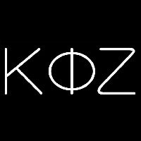 Kappa Phi Zeta Neonkyltti