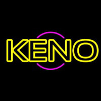 Keno With Ball 1 Neonkyltti