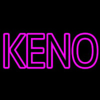 Keno With Outline Neonkyltti