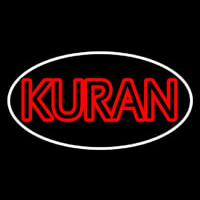 Kuran With Border Neonkyltti