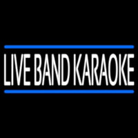 Live Band Karaoke Neonkyltti