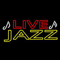 Live Jazz 1 Neonkyltti