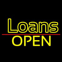 Loans Open Neonkyltti