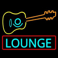 Lounge With Guitar  Neonkyltti