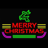 Marry Christmas Logo Neonkyltti